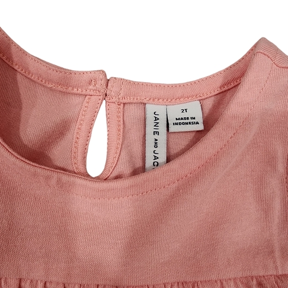 Janie and Jack Tiered Ruffle Jersey Top B0048 - Picture 3 of 4